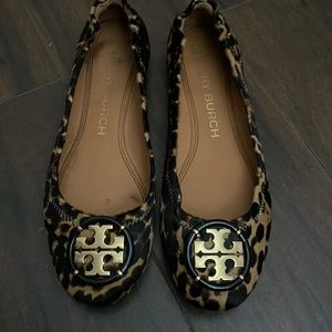 Tory Burch Calf hair flats